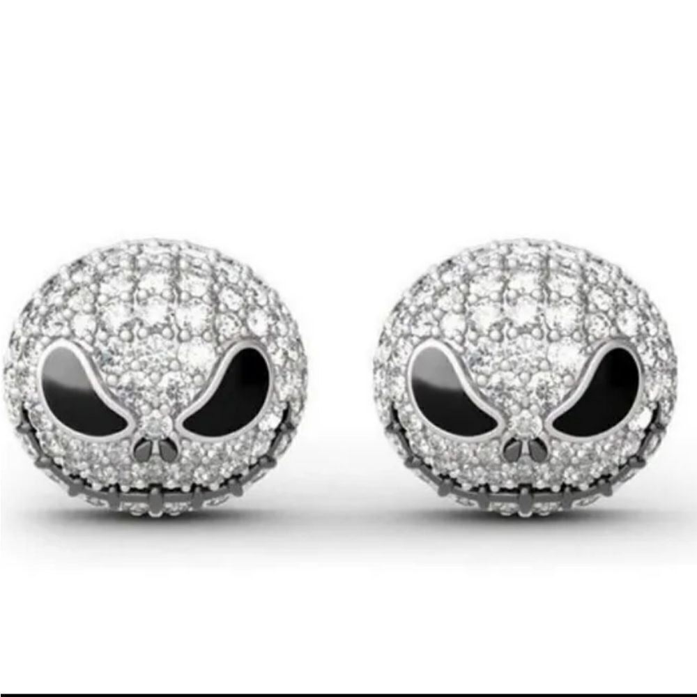 New sm JACK SKELLINGTON * NIGHTMARE BEFORE CHRISTMAS earrings